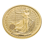 1/10  oz Gold BRITANNIA 2027 BU - UK Großbritannien - Gold 10 Pfd. - Neue Britannia 2027 40 Jahre