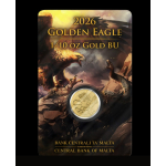 1/10 oz Gold Malta 2026 - Golden Eagle / Adler vs Schlange - 10 €uro