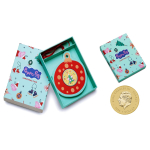 ab Lager ** 13,5 g Bimetall Tuvalu 2026 PEPPA PIG Merry...