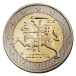Litauen 2 Euro Ritter zu Pferd 2015 bfr.