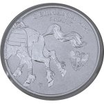 1 oz Germania Beasts 2026 BU - SLEIPNIR ODINS Achtbeiniges Ross - Der Wanderer zwischen den Welten - Germania Beasts Topserie der Germania Mint