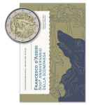 2 Euro San Marino 2026 BU Coin Card 800. Todestag des...