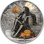NEU* 1 oz American Eagle Liberty 2026 - Reapers Harvest Halloween Edition