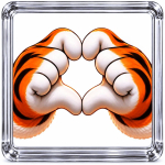 Neu * 1 g Silber - Der SANTA CLAUS TIGER - Wunderschönes Motiv ! - Serie Minisilber