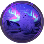 2 oz Kanada 2018 Proof - SCHNEEEULE / SNOWY OWL -...