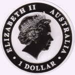 1 oz Australian 2013 BU - Stock Horse - Silber 1 AU$ - EINZELSTÜCK