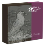 1 oz Australien 2015 Proof - Kookaburra World Money Fair Berlin - 1 AU$