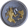 2 oz Cook Islands 2022 - LOKI - Nordische Götter Norse Gods - Silber Konkav Antik Gilded Ultra High Relief - 1 $