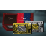 2 oz Barbados 2024 Proof - LADY LIBERTY & LADY BRITANNIA - Four Verso -Rotierend - 5 $