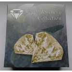 1 oz Ghana 2018 Proof Edition - Royal Jewellery Collection mit 0,29 Karat BlueTansanit /Gemstone - Silber 5 Cedis