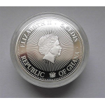 1 oz Ghana 2018 Proof Edition - Royal Jewellery Collection mit 0,29 Karat BlueTansanit /Gemstone - Silber 5 Cedis