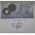 1 oz Ghana 2018 Proof Edition - Royal Jewellery Collection mit 0,29 Karat BlueTansanit /Gemstone - Silber 5 Cedis