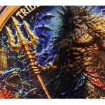 Neu* 5 oz Kupfer Edition - Der KÖNIG der MEERE /  Herrscher der Tiefsee - The SEA KING- Trident of the Deep serie - Copper Color High relief - Vorverkauf / Presale
