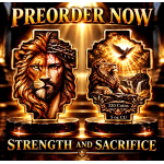 Neu* 5 oz Kupfer Edition - Jesus & Der Löwe -...