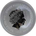 1 oz Tuvalu 2016 BU - Star Trek USS Enterprise NCC-1701 - Silber 1 AU$