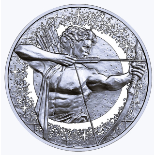 Österreich 20 Euro Silber 2026 Proof - Schütze mit Sodalith - Neue Serie Sternenbilder