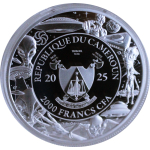 2 oz Kamerun 2025 Proof - ALIEN - Ihr seit Nicht Alleine...