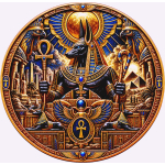 Neu* 1 kg Kupfer-Silber- Edition - ANUBIS vs Der Verfluchte PHARAO / The CURSED PHARAO - American Liberty/Eagle Silber- Das Meisterwerk aus 2 Welten - Interactive-Serie Dimensionaler Effekt - Vorverkauf / Presale