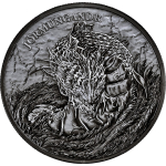 ab 05.11** 2 x 1 oz GERMANIA RAGNAROEK 2026 Black BU - THOR vs  JOERMUNGANDR - Götter vs. Titanen & Das Ende der Welt  > Doppelkapsel Neue Serie Die Mystische Welt von RAGNARÖK - Germania Mint