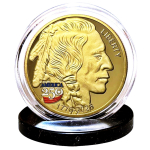 USA 2026 Bimetall Proof - Native Indian & Buffalo 250...