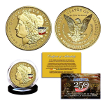USA 2026 Bimetall Proof - MORGAN DOLLAR 250 Jahre...
