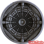 100 g Silber 2015 Cook Islands - Himmelstempel - Temple of Heaven - Peking Antique Finish 4 Layer Konkav