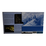 Luxemburg 5 Euro 2015 Silber / Niob Proof - Burg Brandenbourg - Coin Card