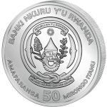 1 Unze Silber Ruanda Erdmännchen 2016 African Ounce 50 RWF