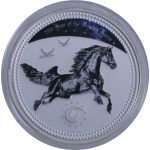 1 oz Kamerun 2014 Proof - Star Horse Artist Edition -...