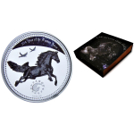 1 oz Kamerun 2014 Proof - Star Horse Artist Edition - Silber Color 1,000 Frs