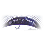 1 oz Kamerun 2014 Proof - Star Horse Artist Edition - Silber Color 1,000 Frs