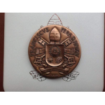 Vatikan 2014 Medaille Bronze Heiligsprechung Johannes Paul II + Johannes XXIII