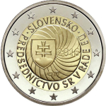 2 Euro Slowakei 2016 EU-Ratspräsidentschaft  unc.
