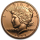 1 Unze Copper Round Peace Dollar 999,99 AVDP