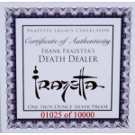 1 Unze Silber Round Proof - DEATH DEALER - Frank Frazetta Fantasy Art