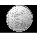 Frankreich 10 Euro Silber 2015 Gallischer Hahn 17 g Silber
