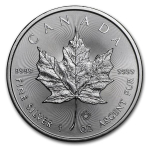 1 Unze Silber Maple Leaf 2017 Kanada