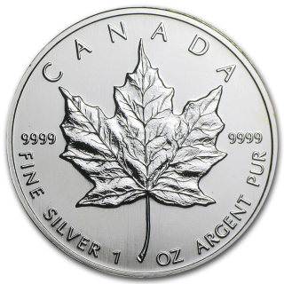 1 Unze Silber Maple Leaf 2013 Kanada