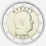 2 Euro Monaco 2016 Fürst Albert II
