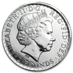 1 Unze Silber Britannia 2014 Großbritannien BU...