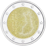 2 Euro Finland 2017  Independent Finland 100 Years