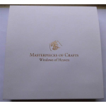 50 g Cook Island 2013 Proof - LOURDES Obere Basilika Erscheinungsfenster - Windows of Heaven - Silber 10 $