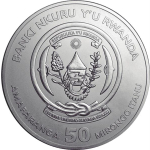 1 oz Ruanda 2017 BU - SANTA MARIA - Nautical Ounce - Silber 50 RWF O-Folie