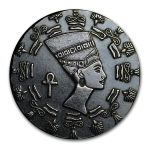 AURINUM*SUMMER*SALE** 1/10 oz Queen Nefertiti Silber