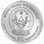 1 oz Ruanda 2019 Proof - Jahr des Schweins / Year of the...