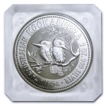 ab Lager ** 2 Unzen Kookaburra 1994 Australien Silber 2...