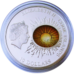 50 g Cook Island 2012 Proof - RMS Titanic / Windows of History - 10$