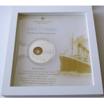 50 g Cook Island 2012 Proof - RMS Titanic / Windows of History - 10$