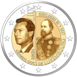 2 Euro Luxemburg 2017 Geburtstag des Großherzogs...