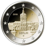 2 Euro Deutschland 2018 Berlin Schloss Charlottenburg...